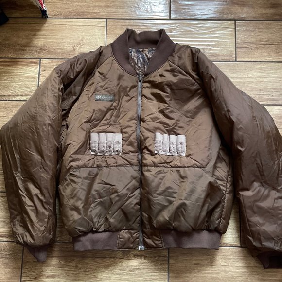 Men’s 90’s Columbia Reversible Camo Hunting Jacket Size XL - Picture 2 of 9